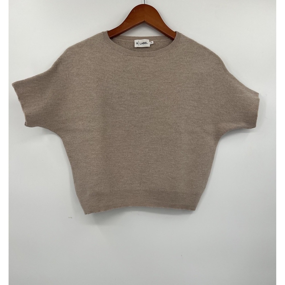 The Reset R Label Dolman Sleeve 100 % Wool Sweater Top Size S/ M